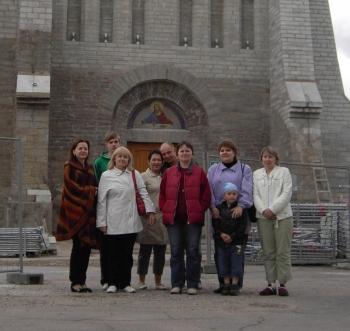 Külaskäigul Narva Aleksandri kogudusse.