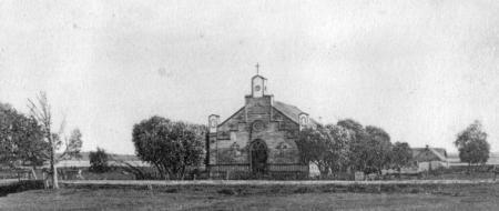 Toropetsi luterlik Peetri kirik.  Postkaart XX sajandi algusest